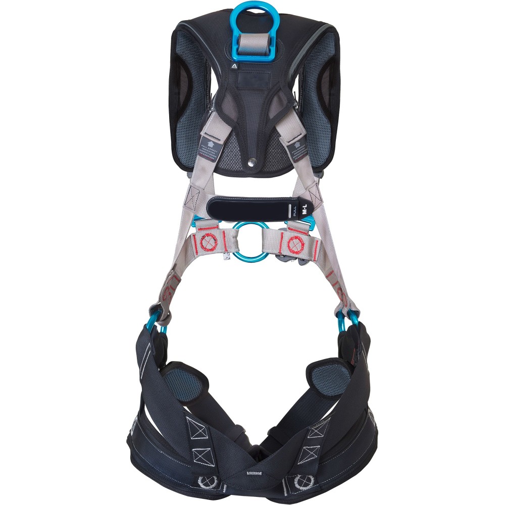 Guardian Fall Protection M-L Xplorer Series Full-Body Harness with Side D-Ring - Flockneti