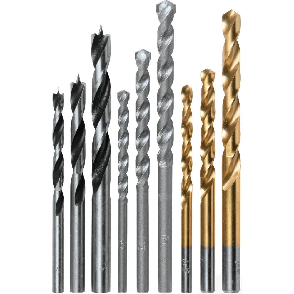 Makita 9 Pc. Assorted Drill Bit Set - Flockneti