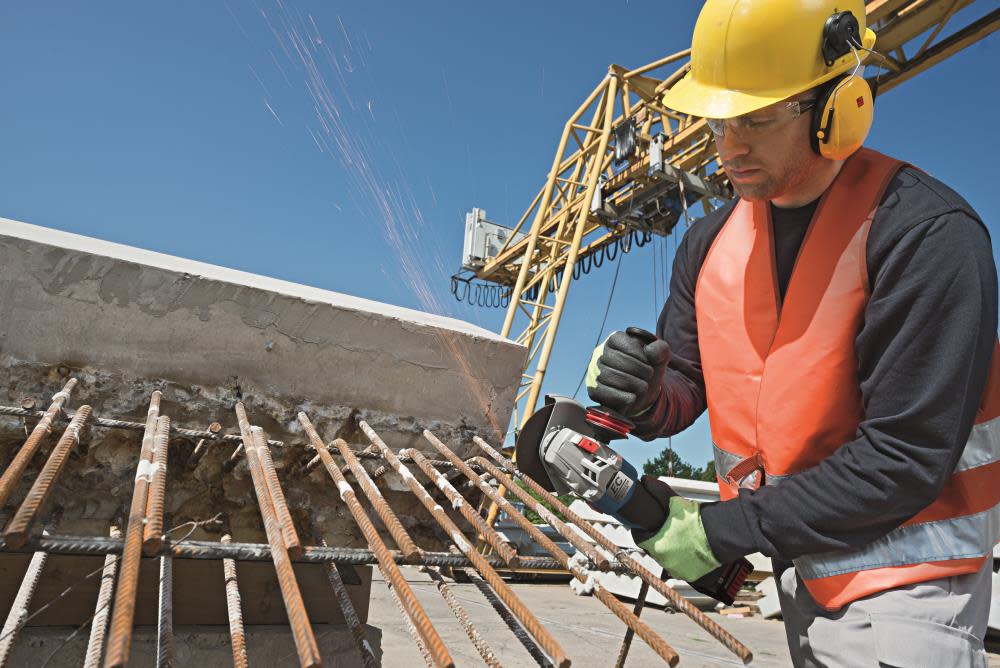 Bosch 18 V EC Brushless Connected-Ready 4-1/2 In. Angle Grinder (Bare Tool) - Flockneti