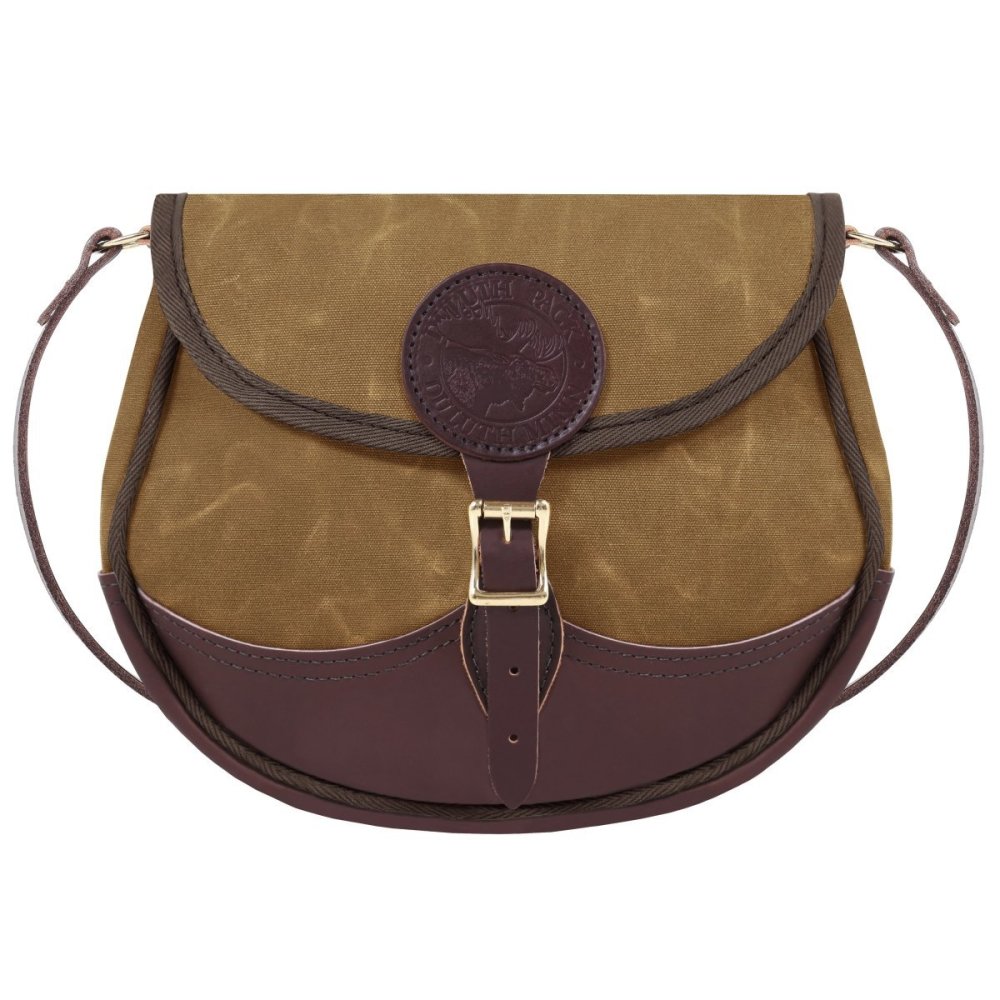 Duluth Pack 3 Liters Capacity Waxed Khaki Medium Deluxe Shell Purse - Flockneti