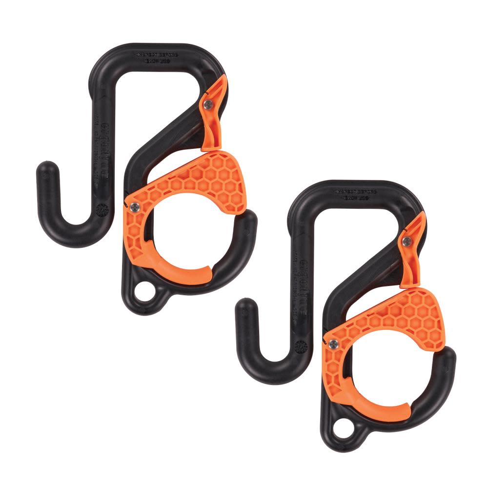 Ergodyne Squids 2″ Locking Aerial Bucket Hook 2pk - Flockneti