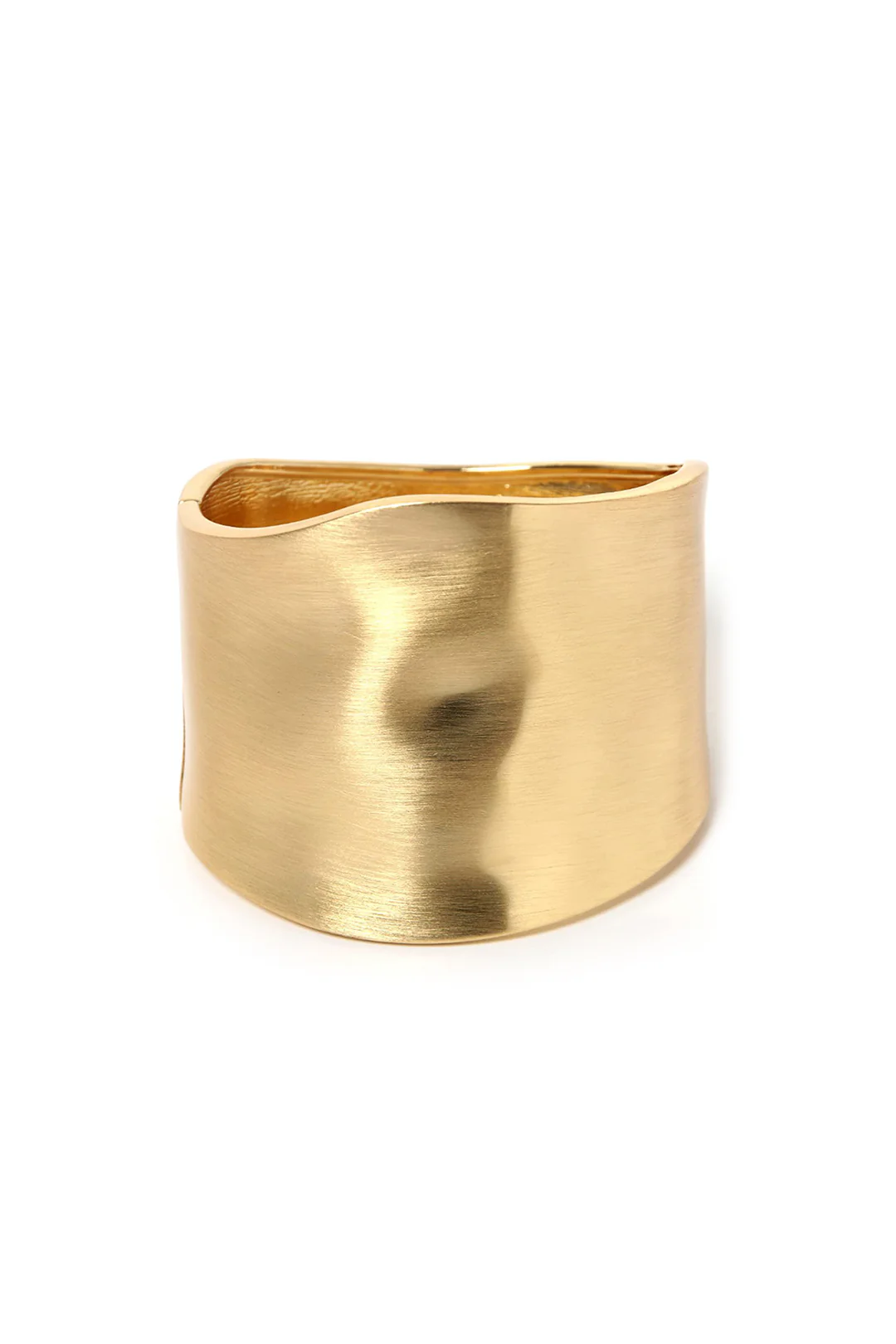 Metal Wide Cuff Bracelet - Flockneti