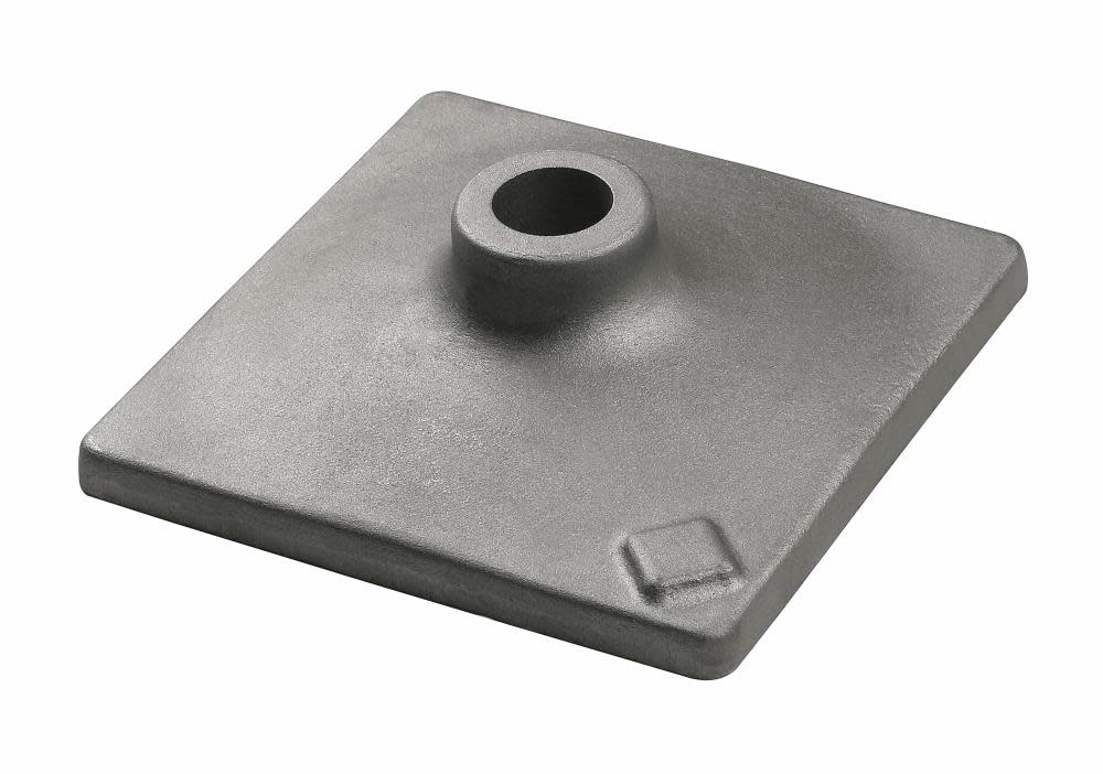 Bosch 8 In. x 8 In. Tamper Plate 1-1/8 In. Hex Hammer Steel - Flockneti