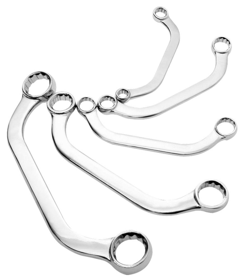 Sunex 5 pc. SAE Half Moon Wrench Set - Flockneti