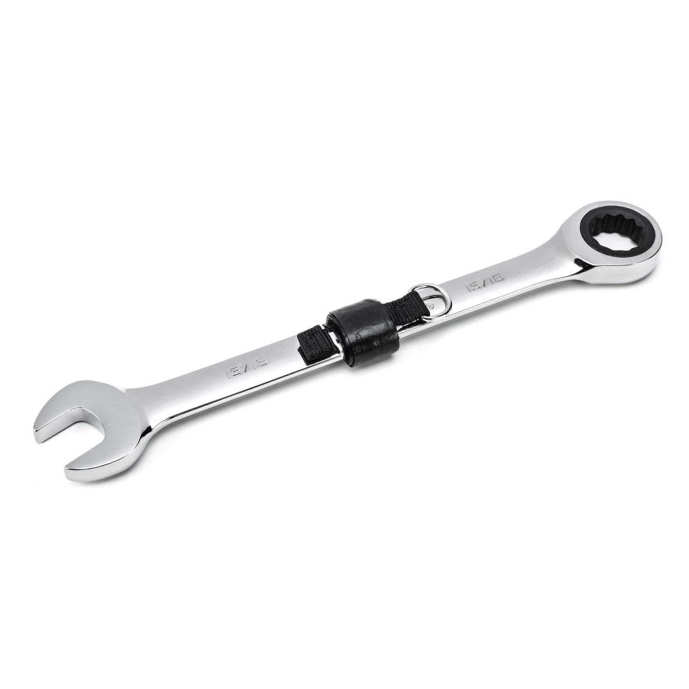GEARWRENCH 15/16″ 12 Point Tether Ready Ratcheting Combination Wrench - Flockneti