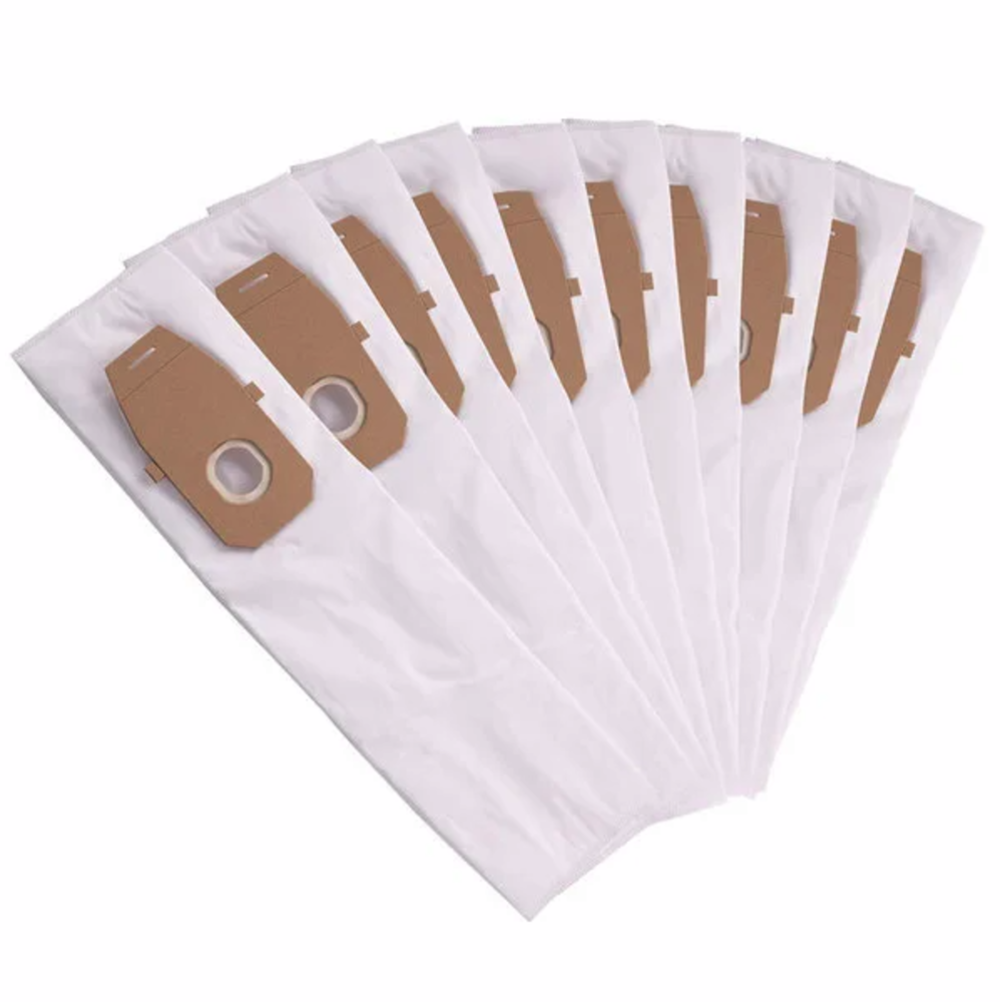 Hoover Commercial Vacuum Bag-Q for CH50400 Commercial Hush Tone Lite Upright Vacuum Cleaner Allergen 10 Pack - Flockneti