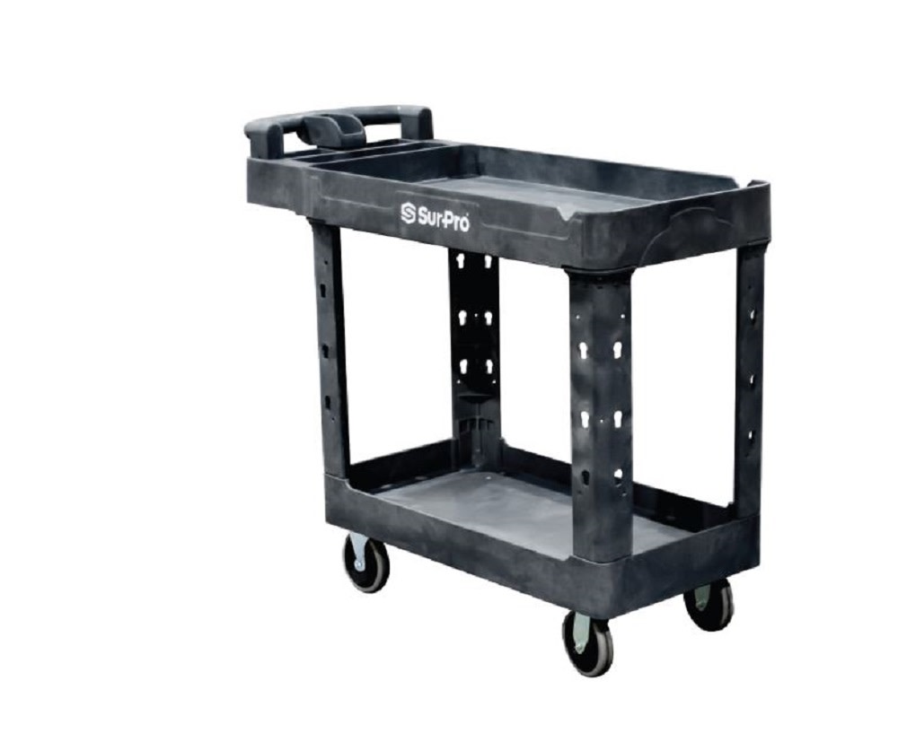 Magnum Tool Group 41″ x 17″ Service Cart 2 Shelf with V Cut - Flockneti