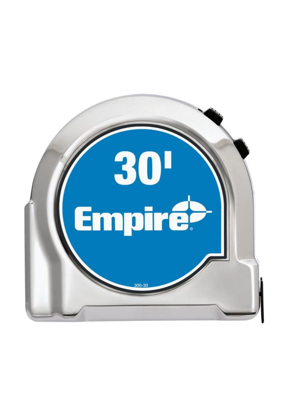 Empire Level 30 Ft. Chrome Tape Measure - Flockneti