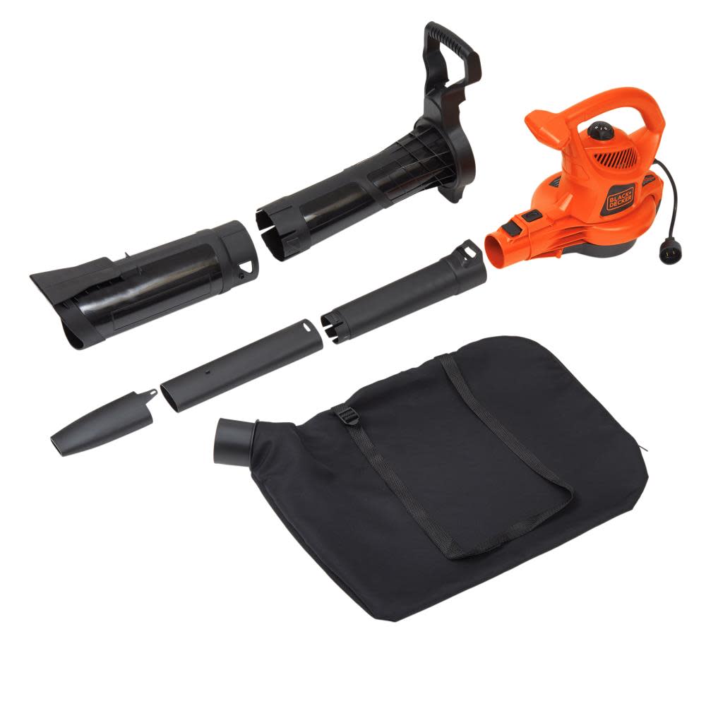 Black and Decker 12 Amp Blower Vacuum - Flockneti