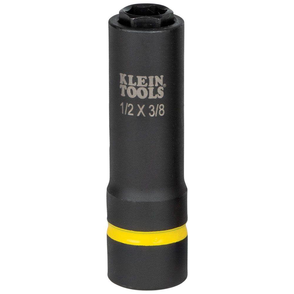 Klein Tools 2-in-1 Socket 1/2″ X 3/8″ 6 Pt - Flockneti