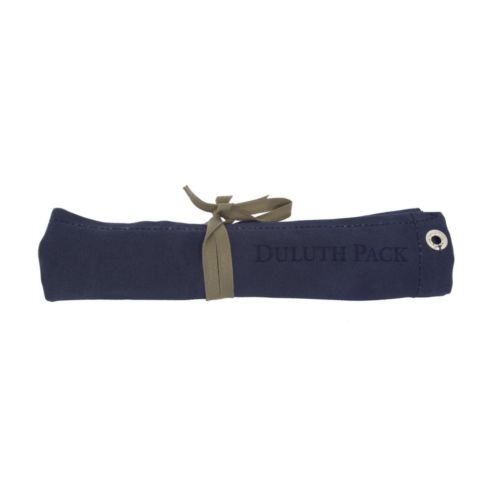 Duluth Pack Navy Canvas Utensil Roll - Flockneti