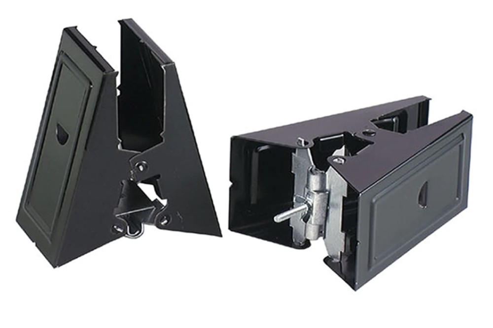Fulton Corporation Sawhorse Brackets Black - Flockneti