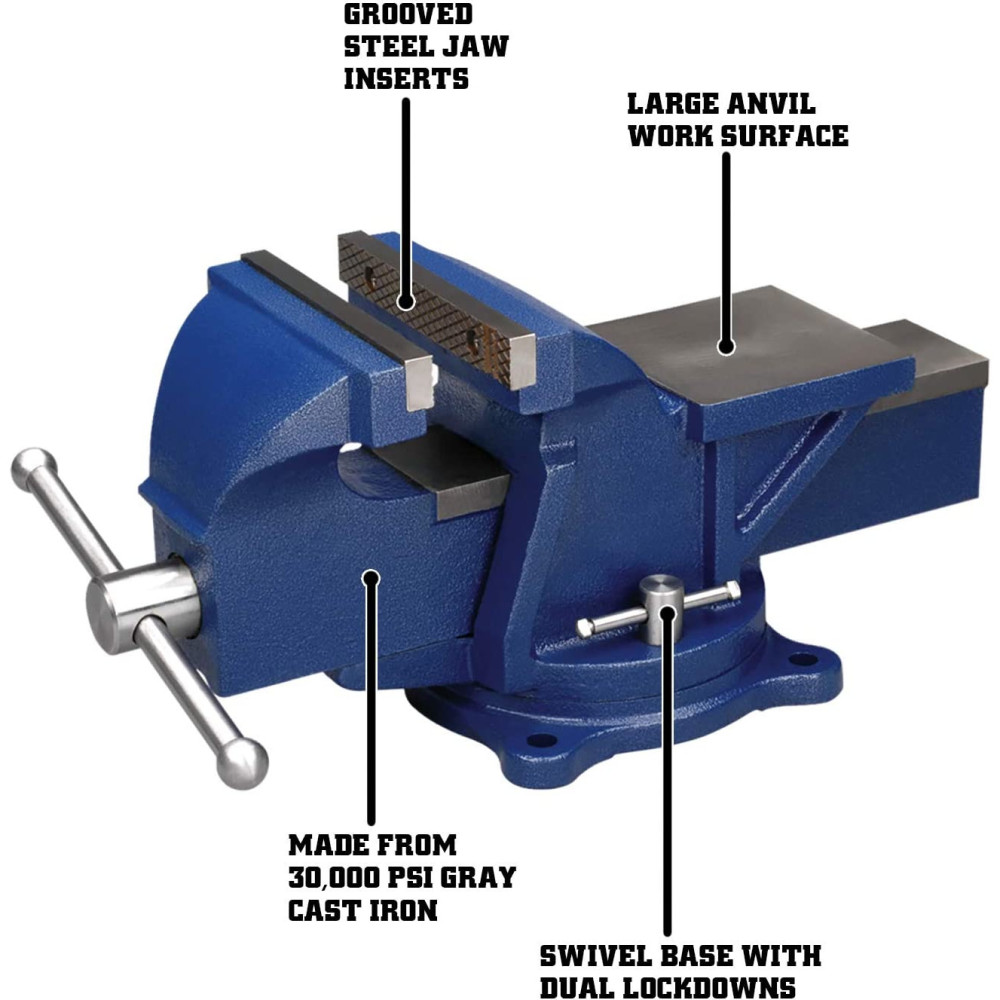Wilton 5″ General Purpose Bench Vise - Flockneti