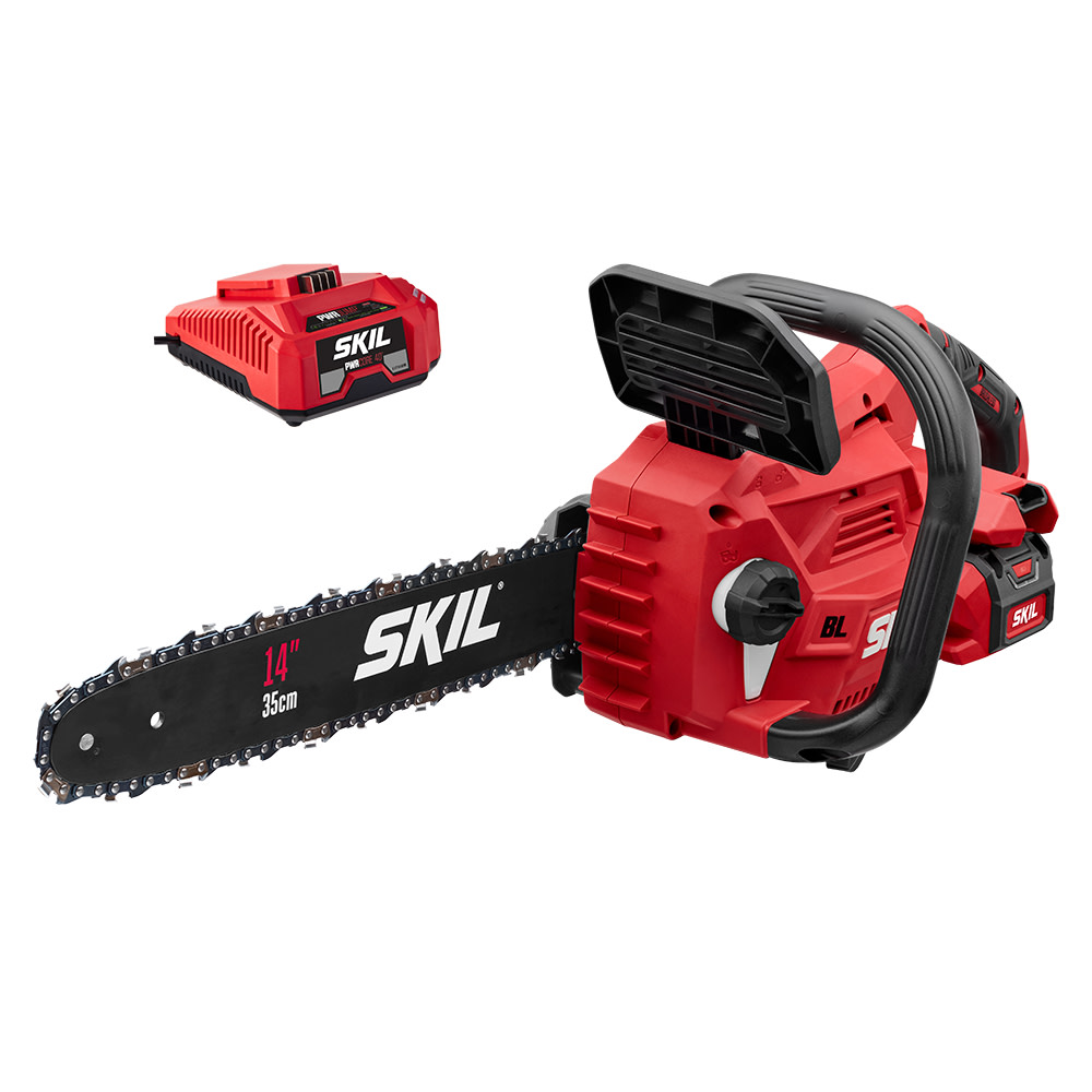 SKIL PWRCore 40 Brushless 40V 14″ Chainsaw Kit - Flockneti