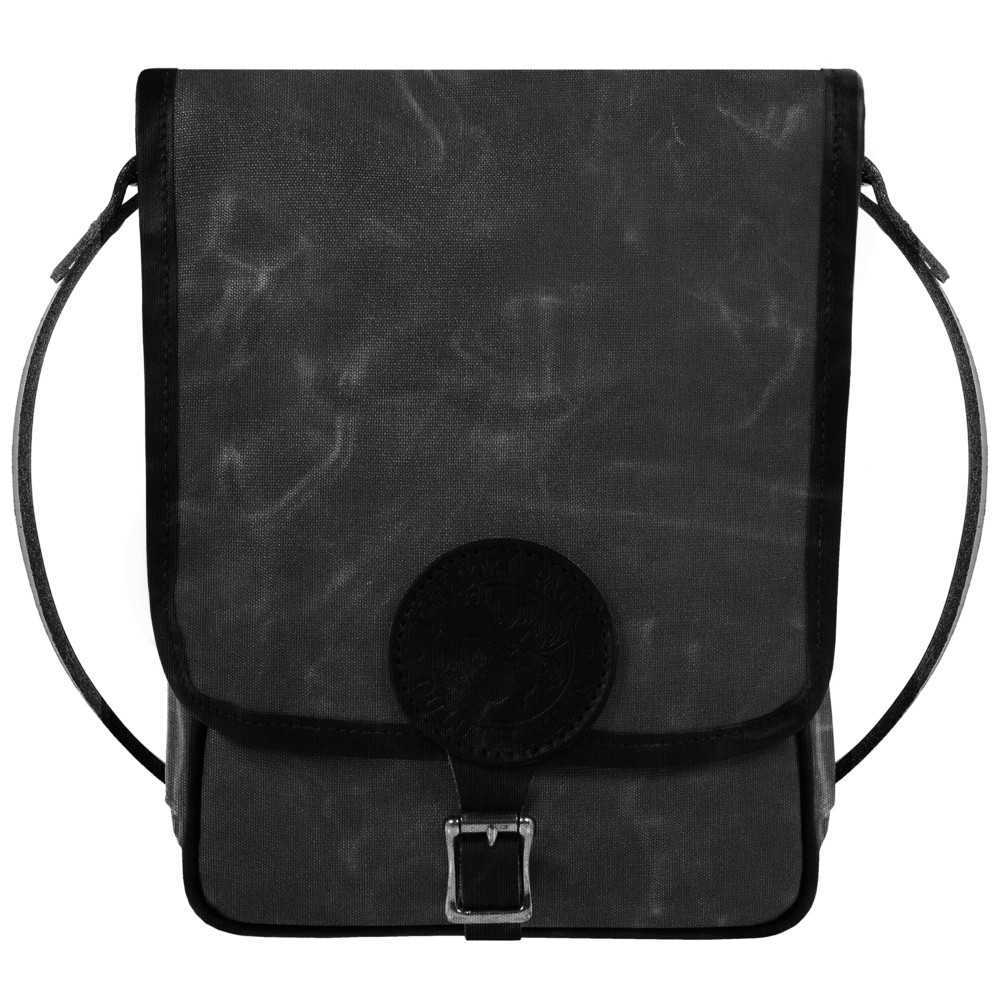 Duluth Pack Haversack with Leather Trim – Waxed Grey - Flockneti