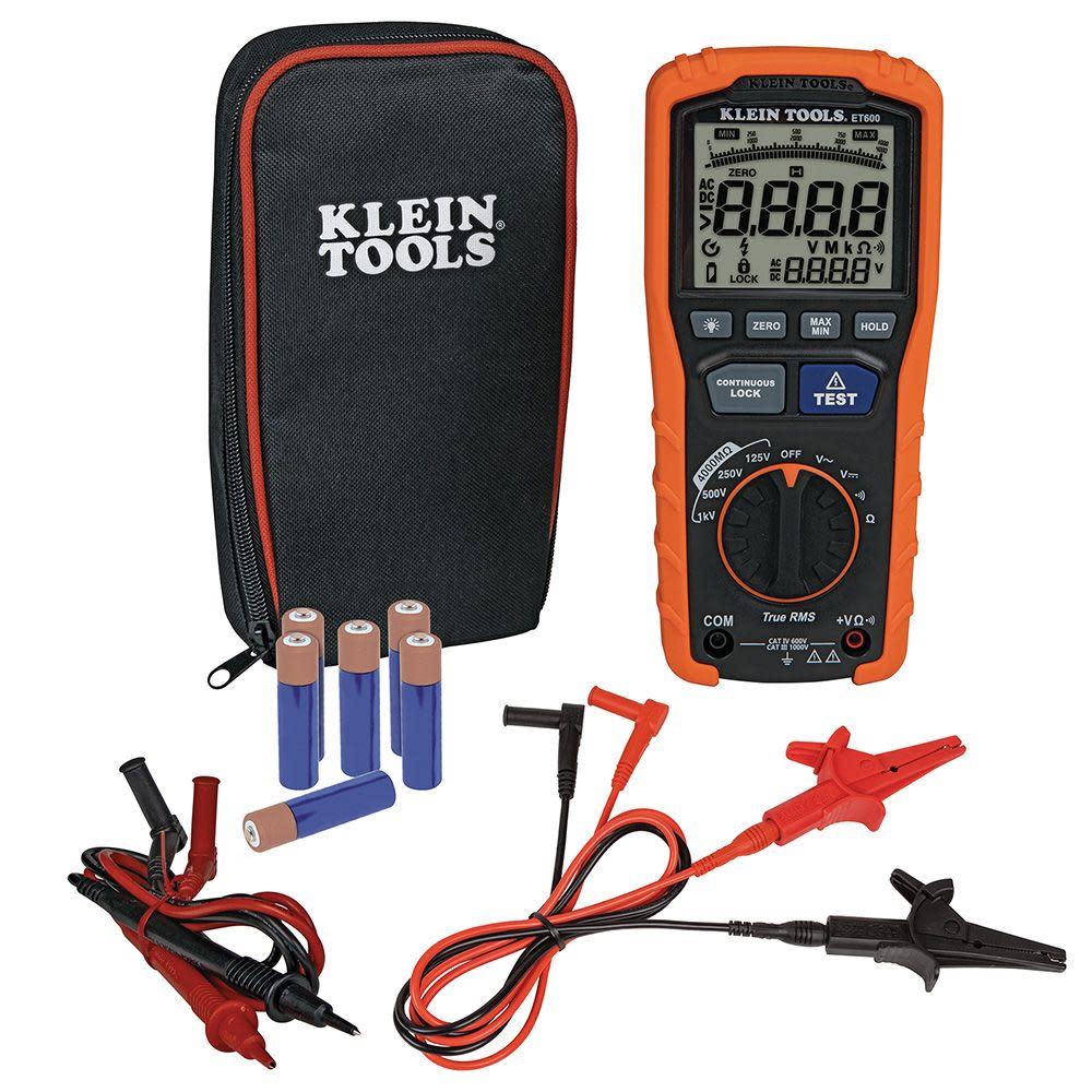 Klein Tools Insulation Resistance Tester - Flockneti