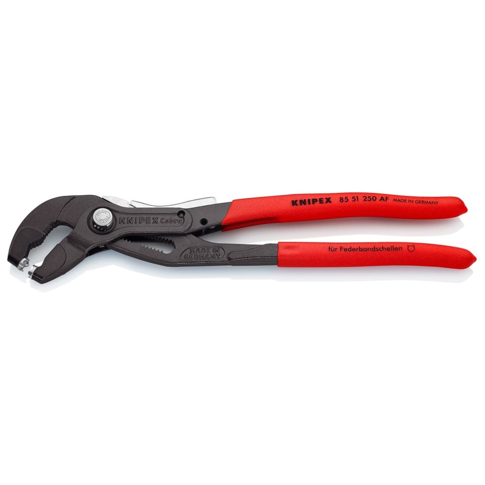 Knipex Spring Hose Clamp Pliers with Retainer 250mm - Flockneti