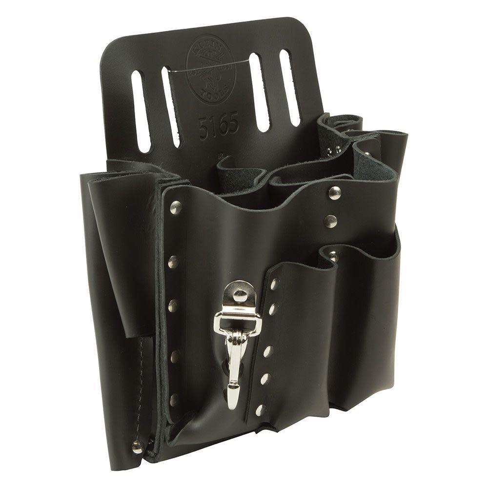 Klein Tools 10 Pocket Tool Pouch Knife Snap - Flockneti