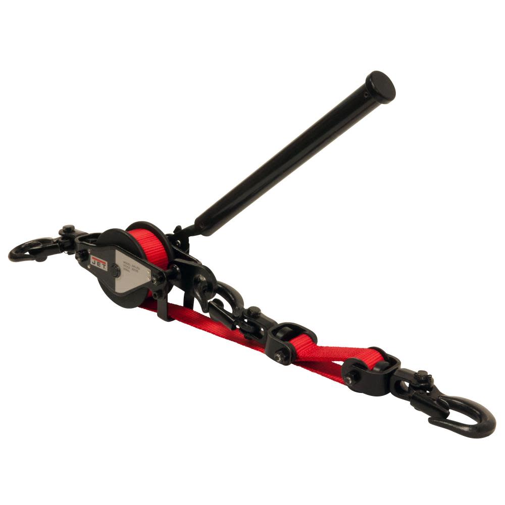 JET 1 Ton Double Pull Web Strap Puller - Flockneti