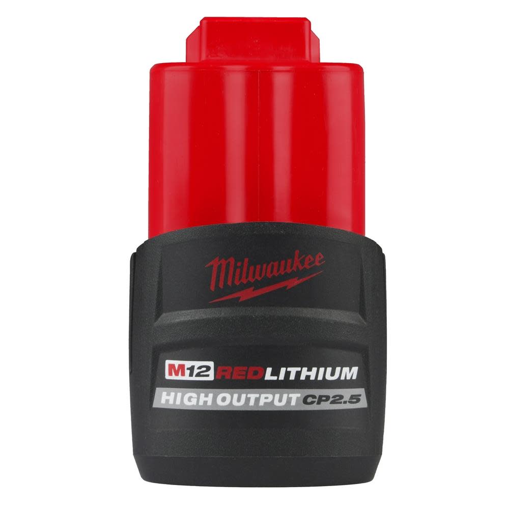 Milwaukee M12 REDLITHIUM HIGH OUTPUT CP2.5 Battery Pack - Flockneti