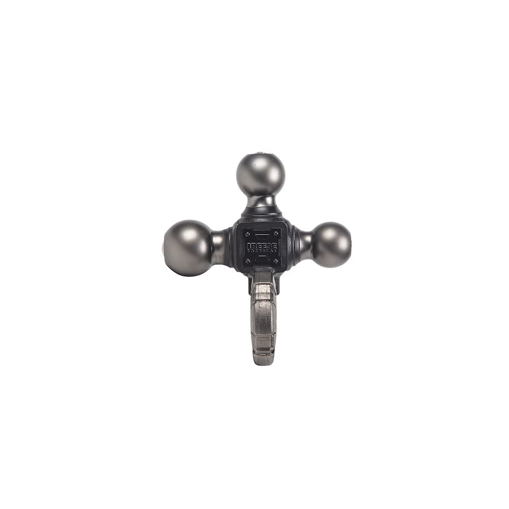 Reese 10000 lbs 8″ Tri Ball Trailer Hitch Ball Mount - Flockneti