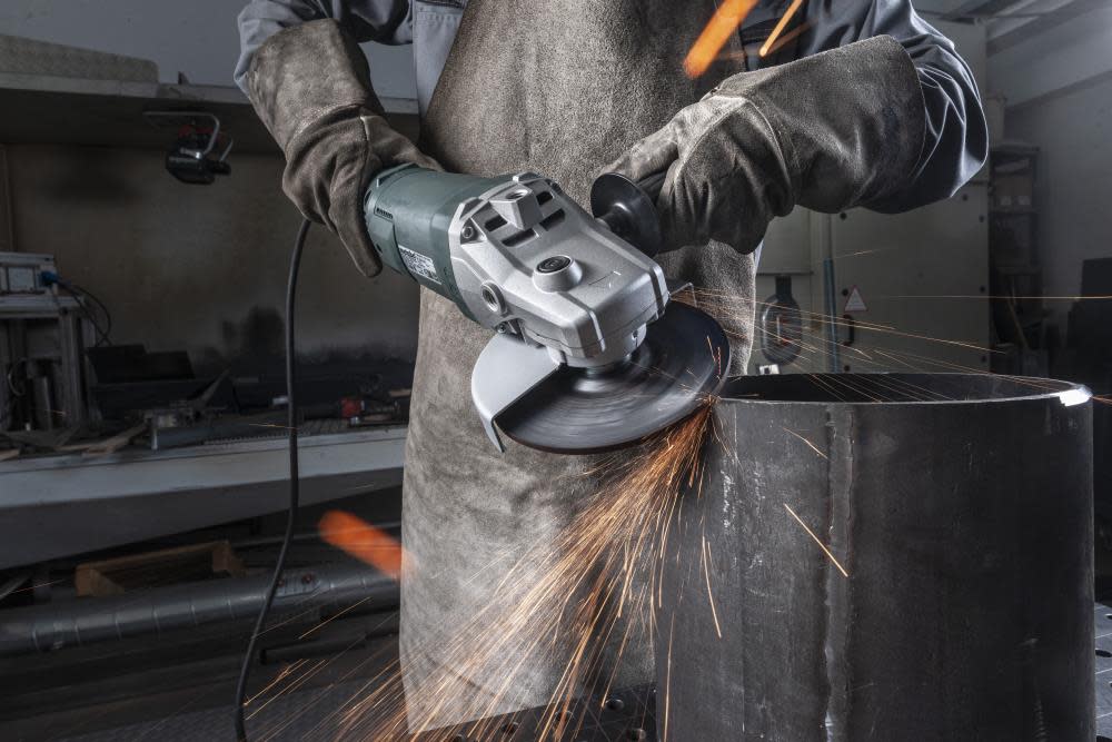 Metabo 7 ” Angle Grinder – 8500 RPM – 15.0 AMP with Lock-On Trigger - Flockneti