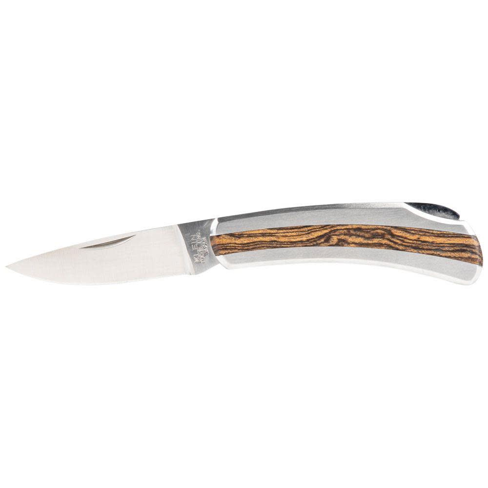 Klein Tools Stainless Pocket Knife 2″ Drop Poin - Flockneti