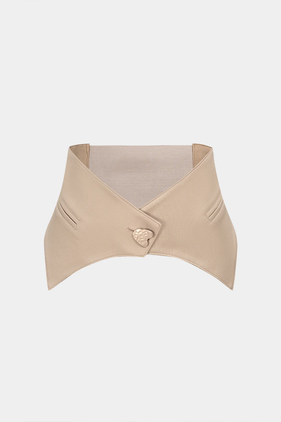 Irregular Button Corset - Flockneti
