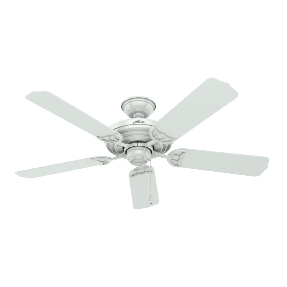 Hunter Fan Sea Air Ceiling Fan 52″ Outdoor White White - Flockneti
