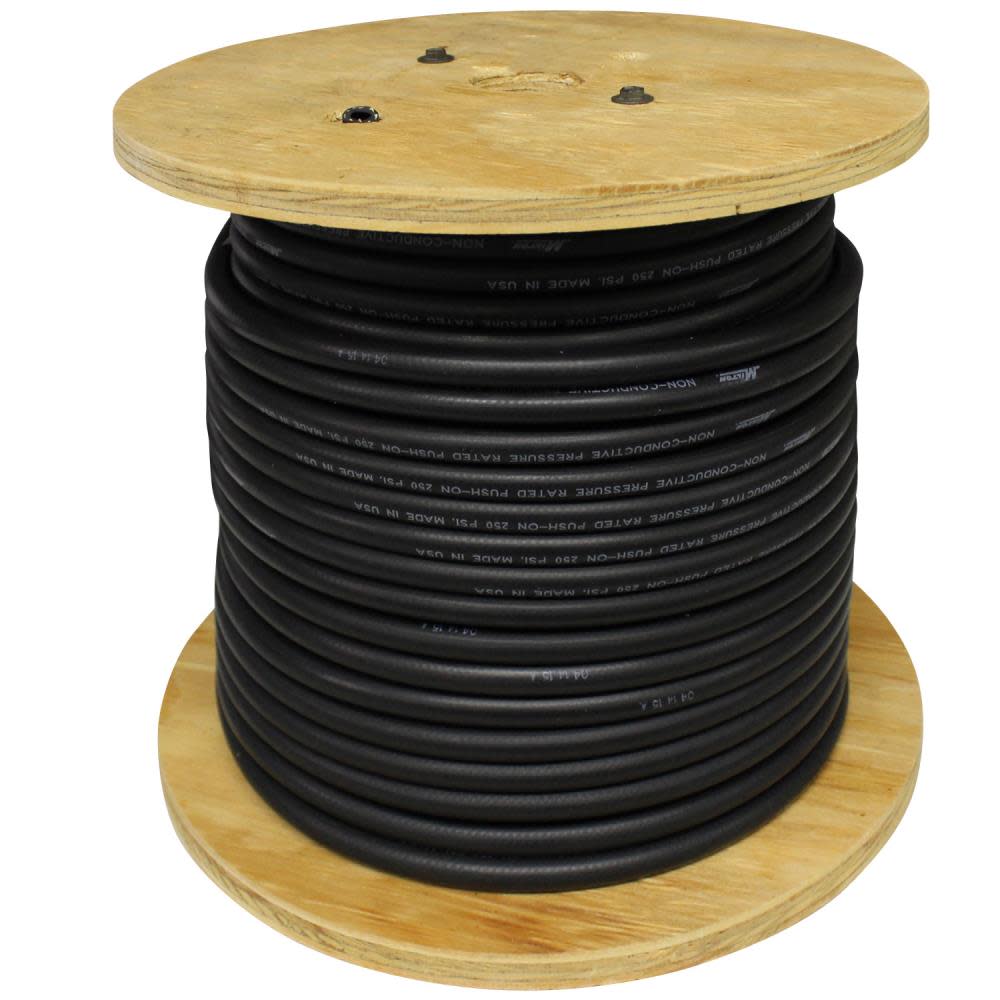 Milton 1629-100 100 Foot 3/8″ ID Push On and Lock Hose - Flockneti