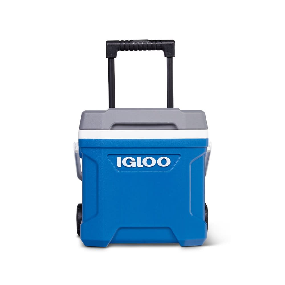 Igloo Latitude 16 Roller Hard Cooler Indigo Blue/Meteorite 16qt - Flockneti
