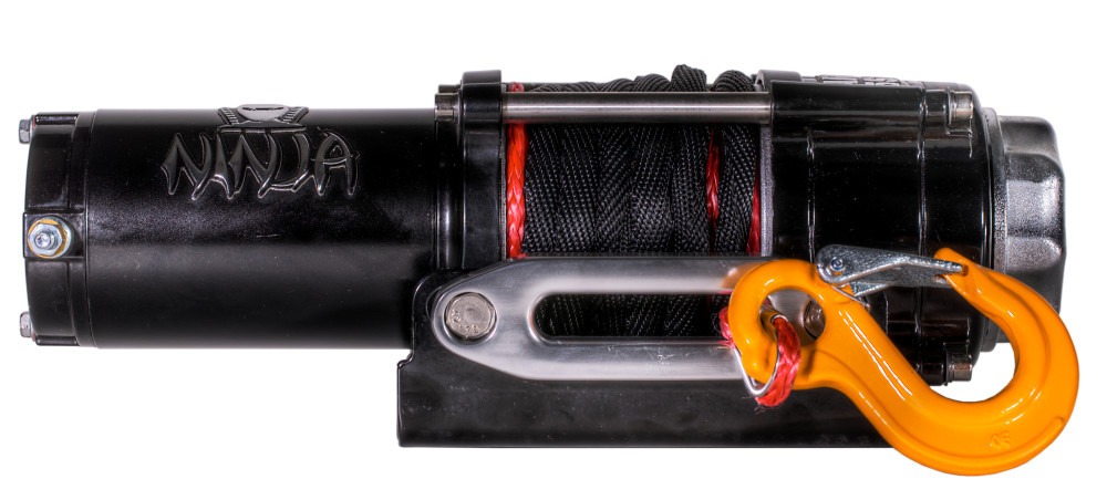 DK2 Ninja Winch Planetary Gear 2500lb with Synthetic Rope - Flockneti