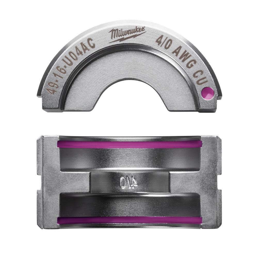 Milwaukee 4/0 Copper U Style Die - Flockneti