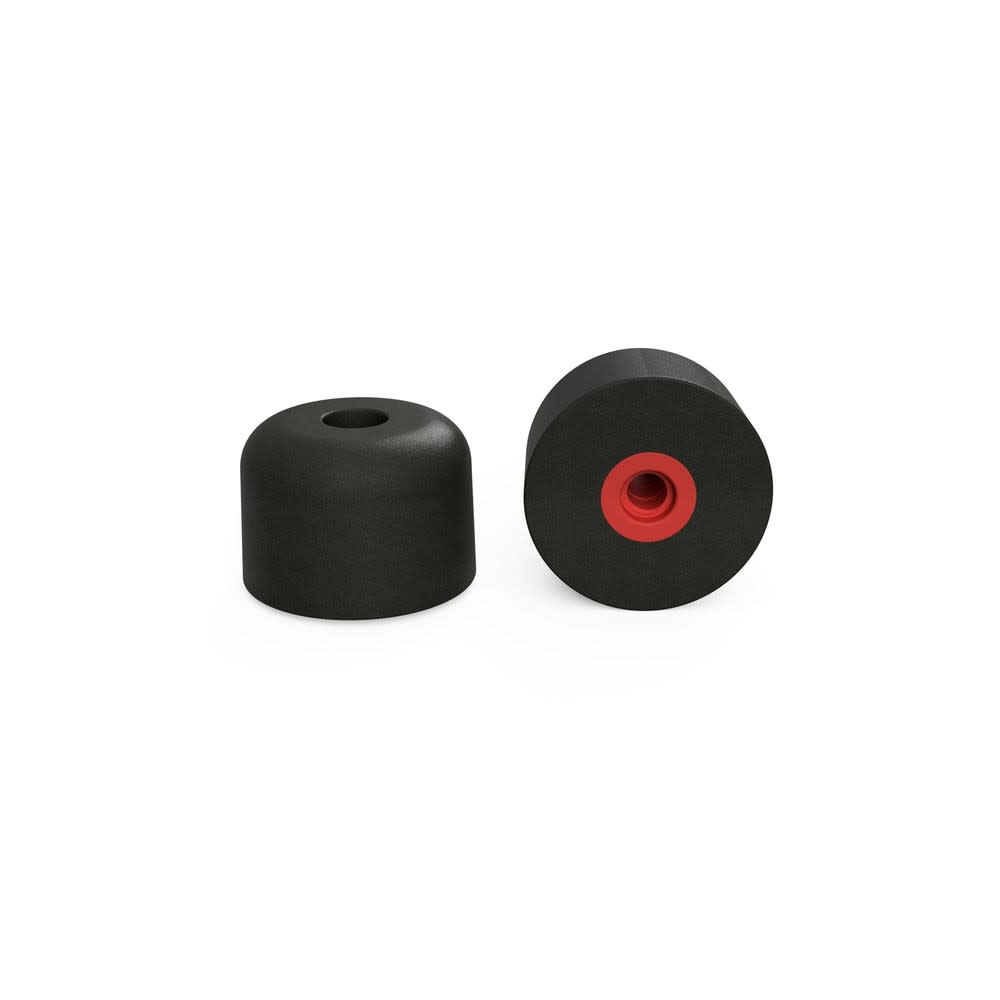 ISOtunes Trilogy Red Core Short Foam Ear Tips Large 5 Pairs - Flockneti