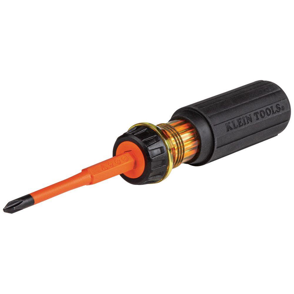 Klein Tools Insulated 2-Bit Driver #2Ph-1/4Sl - Flockneti