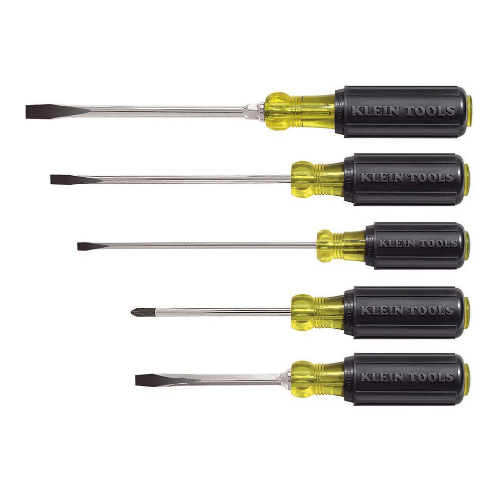 Klein Tools Cushion-Grip Screwdriver Set 5 Pc - Flockneti