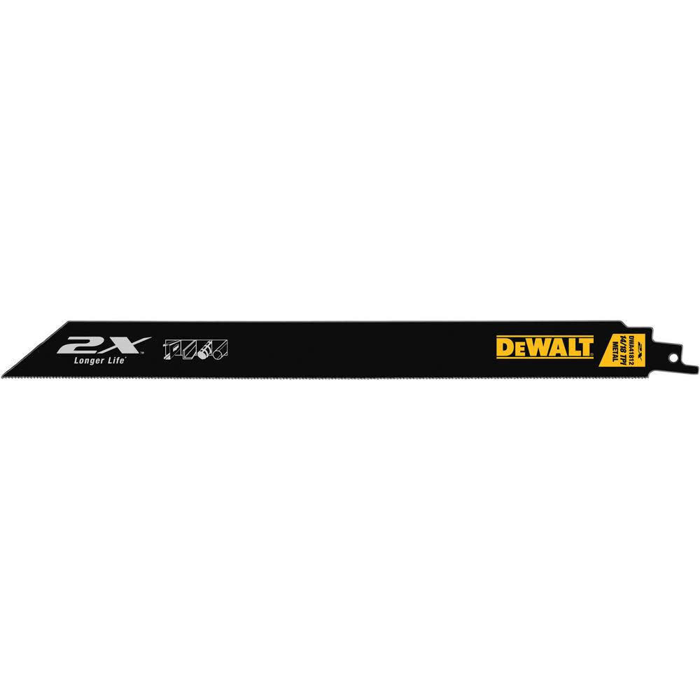 DEWALT 12-in 2X Premium Metal Cutting Blade (5 pack) - Flockneti