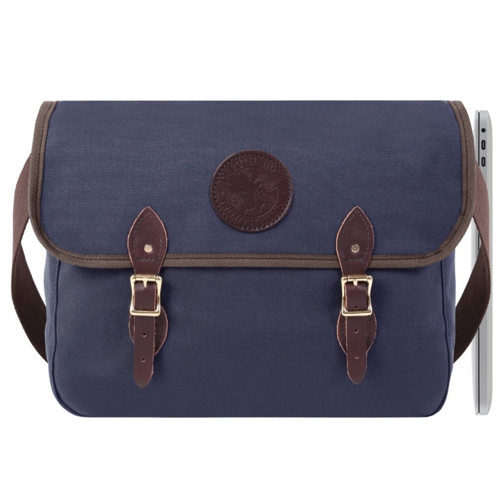 Duluth Pack 17 In. 13 Liter Capacity Navy Laptop Book Bag - Flockneti