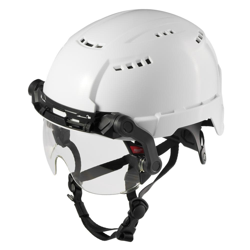 Milwaukee BOLT Eye Visor Clear Dual Coat Lens Compatible with Safety Helmets - Flockneti