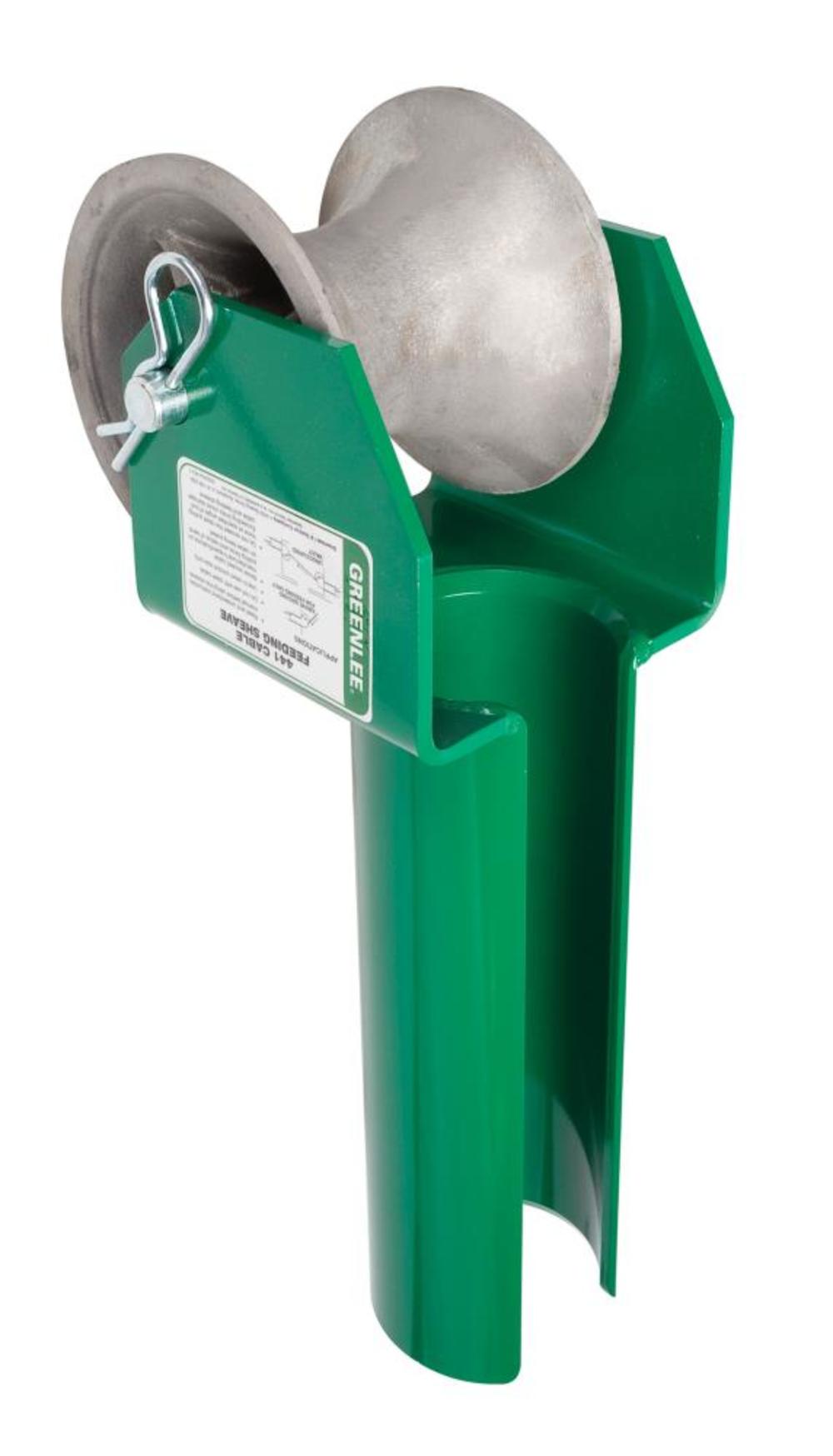 Greenlee Cable Feeding 4″ Sheave - Flockneti