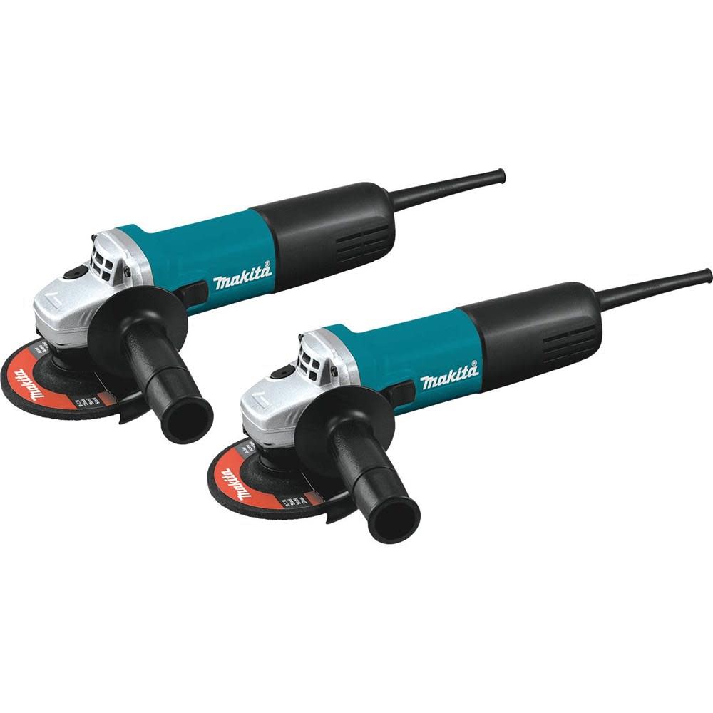 Makita 4-1/2 in. Angle Grinder with AC/DC Switch (2PK) - Flockneti