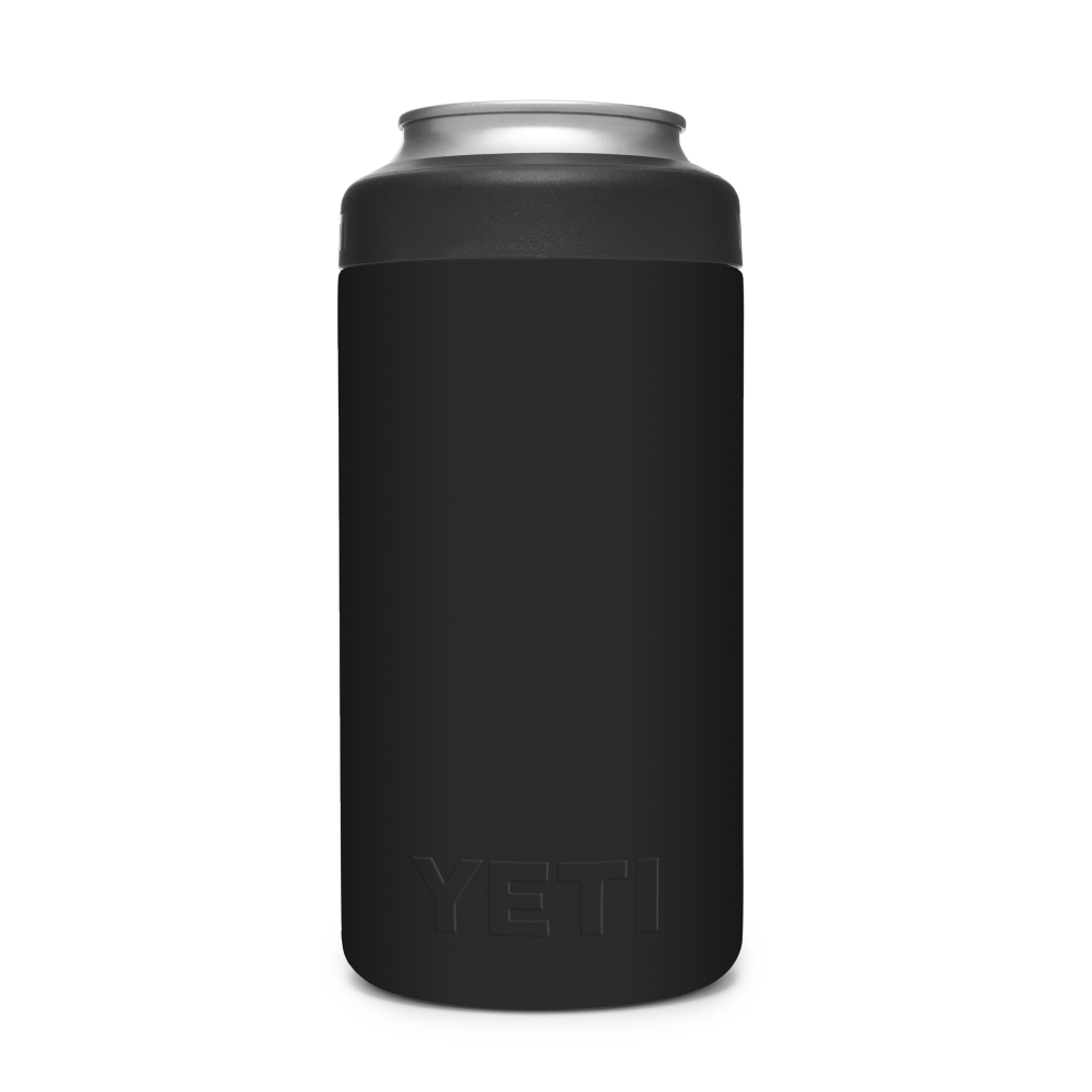 Yeti Rambler Colster Tall Can Insulator – Black - Flockneti