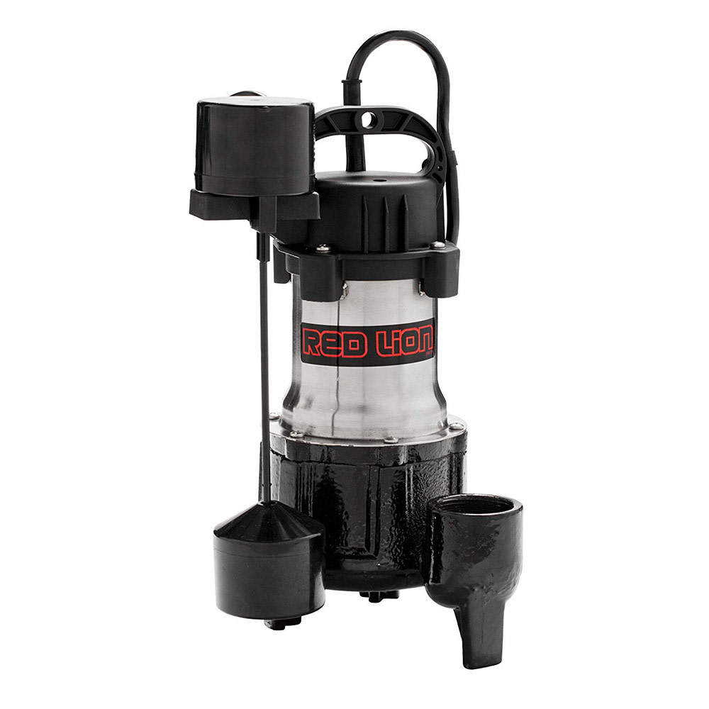 Red Lion 1/2 HP 3450 GPH Submersible Stainless Steel Sump Pump - Flockneti