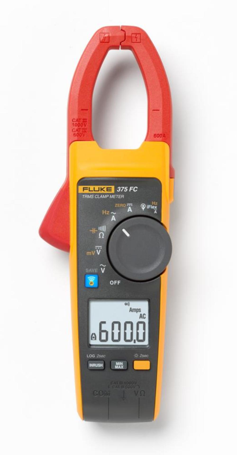 Fluke 375 FC True-RMS AC/DC Clamp Meter - Flockneti