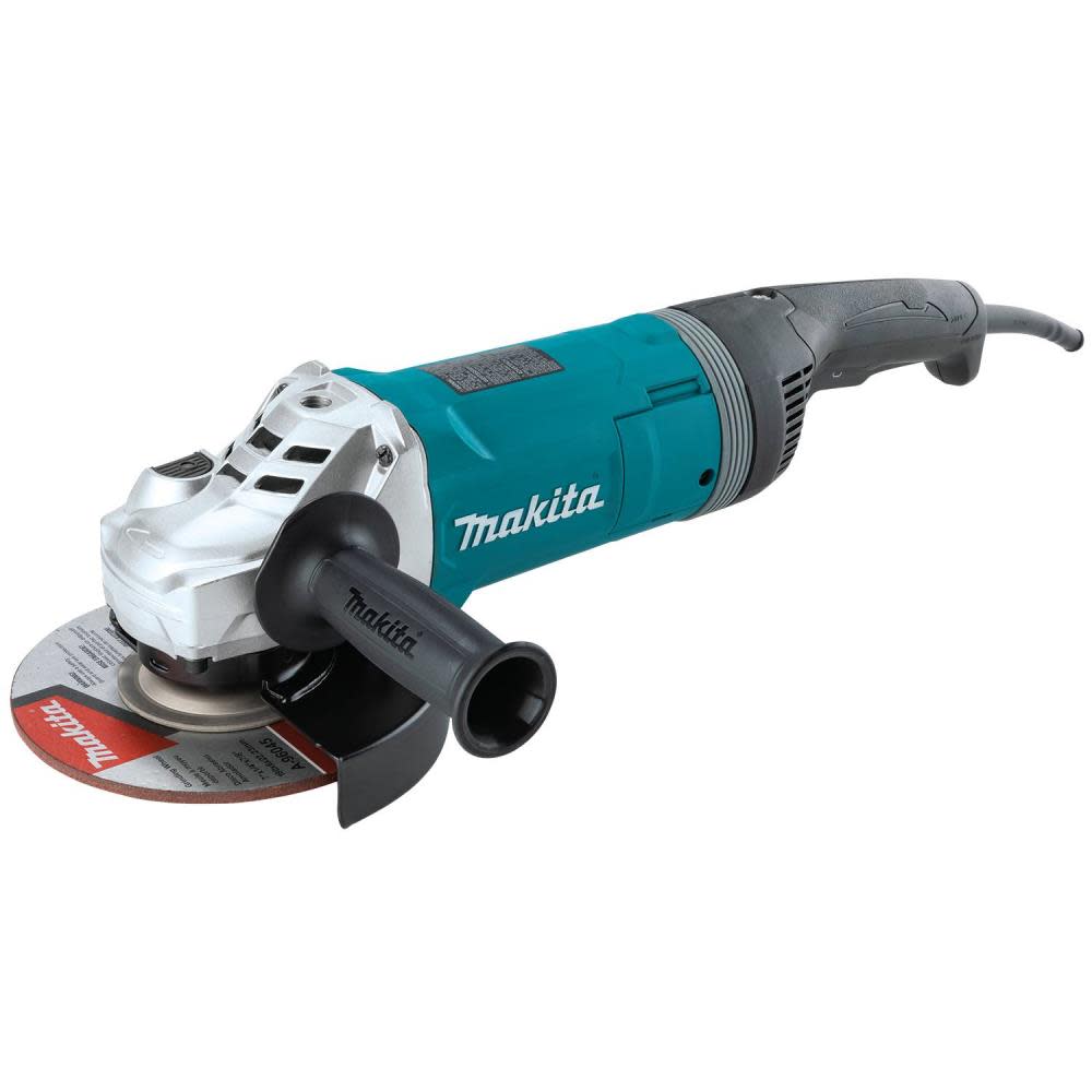 Makita 7″ Angle Grinder with Rotatable Handle & Lock-On Switch - Flockneti