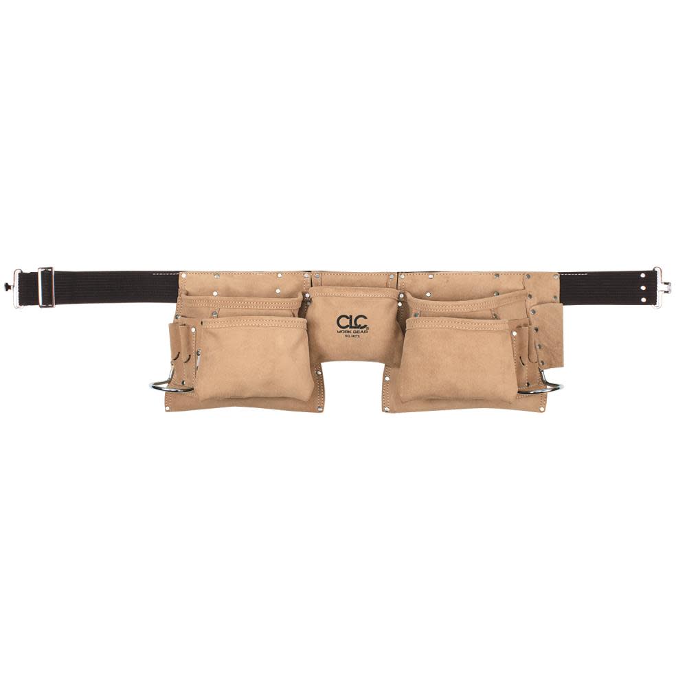 CLC 12 Pocket Suede Tool Apron - Flockneti
