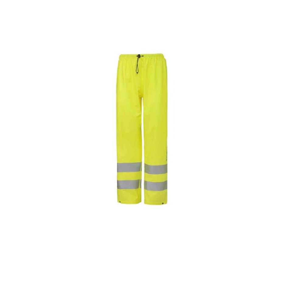 Helly Hansen Men’s Yellow Polyester Hi-Vis 2-XL Narvik Rain Pants - Flockneti