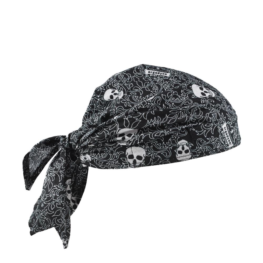 Ergodyne Chill-Its 6710CT Evaporative Cooling Triangle Hat with Cooling Towel - Flockneti