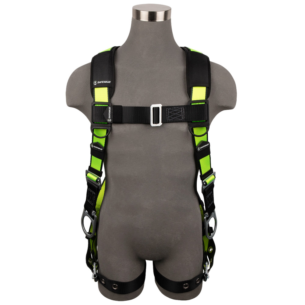 Safewaze L/XL PRO Full Body Harness with 3D MB Chest - Flockneti