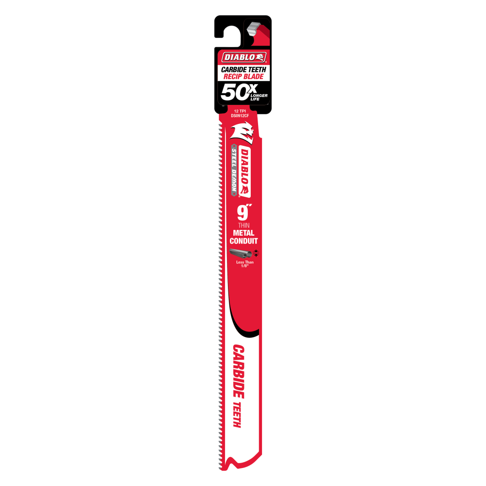 Diablo Tools 9″ Steel Demon Carbide Blades for Thin Metal Conduit Cutting - Flockneti